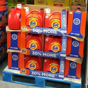 Tide Laundry Detergent Liquidation Pallets