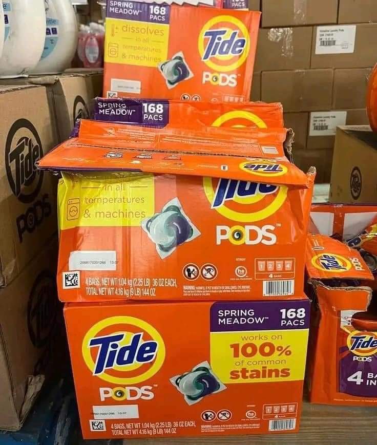Tide Laundry Detergent Liquidation Pallets