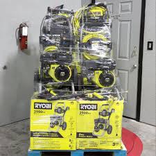 Ryobi Power Washer Liquidation Pallets