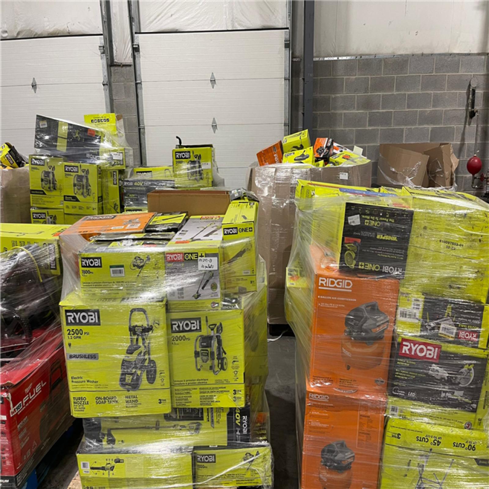 Ryobi Power Washer Liquidation Pallets